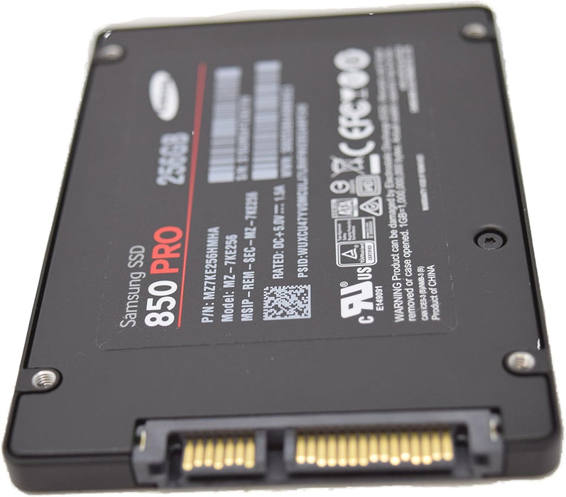 256GB Samsung 850 PRO 2.5 inch SATA 3 SSD