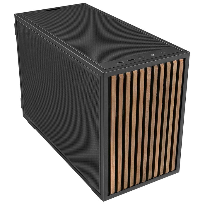 Lian Li B4 Wood Black mATX Case