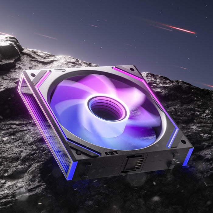 Asiahorse DAWN Pro Reverse Black A-RGB 120mm PWM Fan