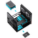 Jonsbo V12 Black TG Wood Micro-ATX PC Case