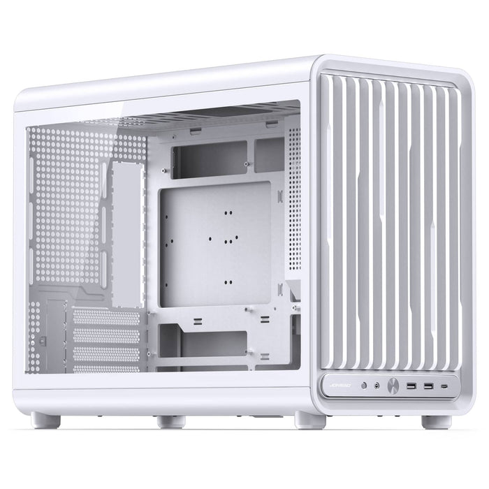 Jonsbo D33 STD Tempered Glass MATX Case - White