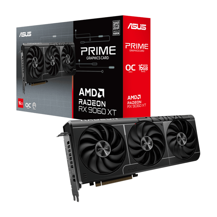 ASUS RX 9060 XT Prime OC 16GB Graphics Card
