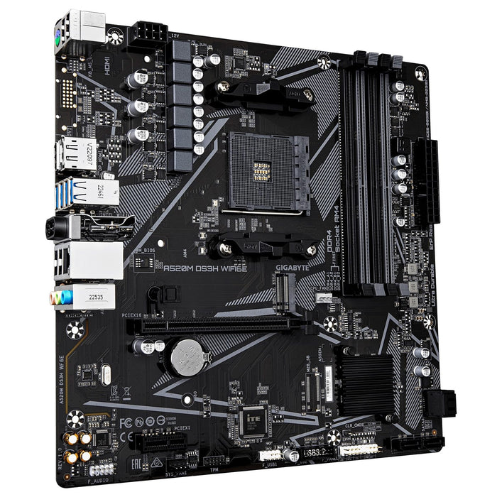 Gigabyte A520M DS3H WIFI6E Micro-ATX AM4 Motherboard