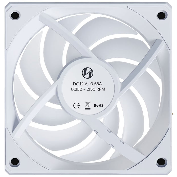 Lian-Li UNI FAN CL120 Wireless Reverse ARGB White 120mm Triple Pack