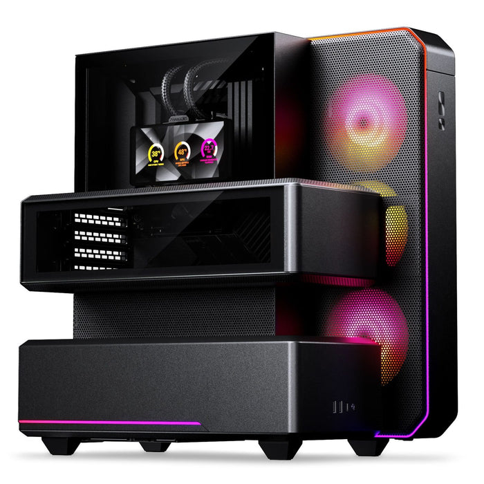 Phanteks EX5 MAX High Airflow ATX Chamber Case with 360 AIO - Satin Black