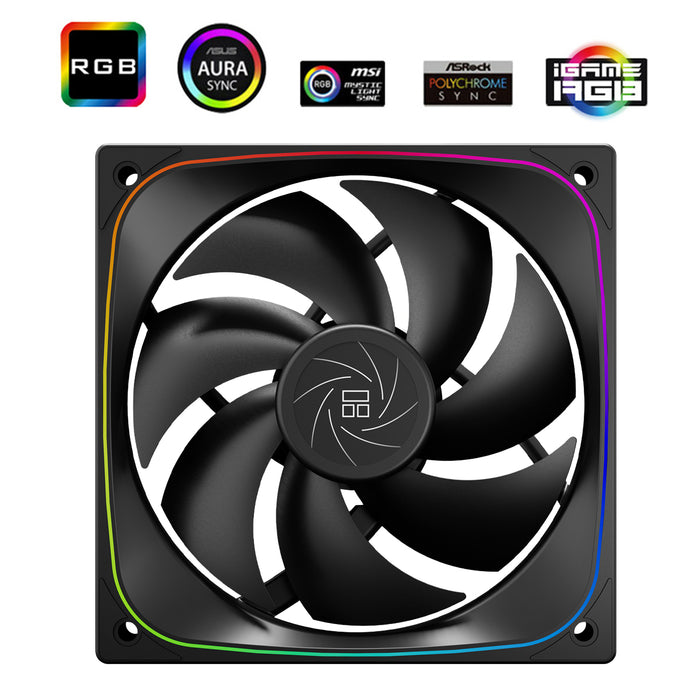 Thermalright TL-Q12 Black A-RGB 120mm PWM Fan