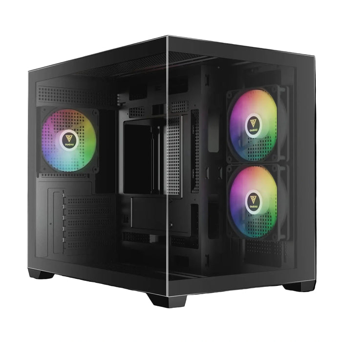 GAMDIAS Aura CG10M ARGB mATX Gaming PC Case