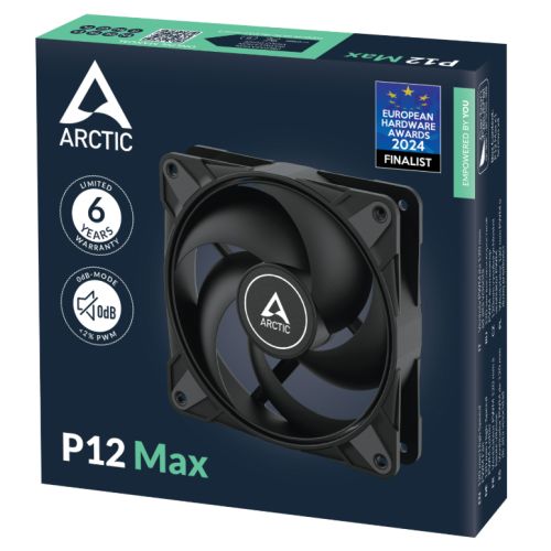 Arctic P12 Max Black 120mm PWM Fan