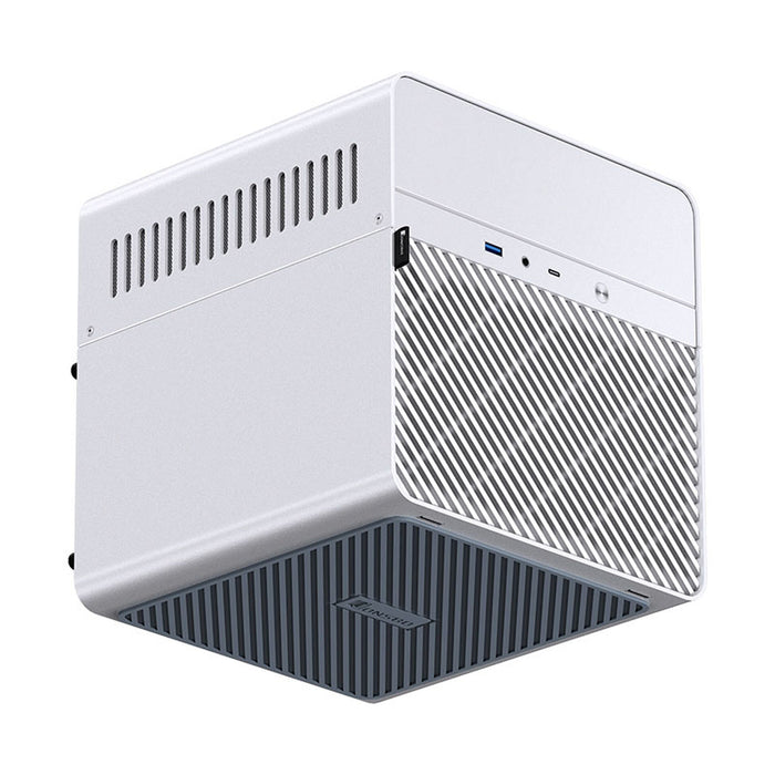 Jonsbo N2 White Aluminium NAS Mini-ITX PC Case