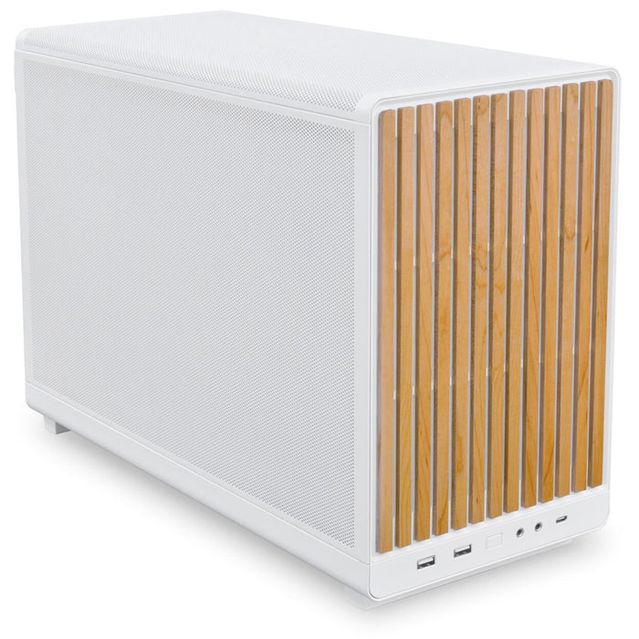 Lian Li Dan Cases A3-mATX Wood Micro ATX Case White