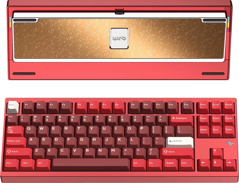 WOBKEY Crush 80 Reboot Pro RGB TKL ANSI Mechanical Keyboard