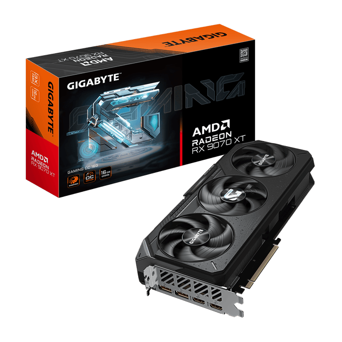 Gigabyte RX 9070 XT Gaming OC 16GB Graphics Card
