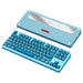 WOBKEY PMOKEY Aurora 80 CNC Aluminium Tri-Mode TKL Mechanical Keyboard - Ultra ANSI - Blue (UA80Blue)