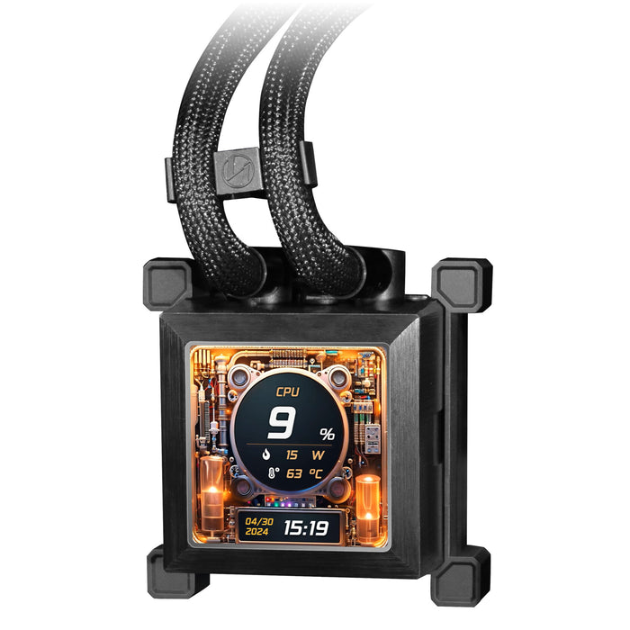 Lian Li HydroShift LCD 360R Black 360mm AIO Liquid Cooler