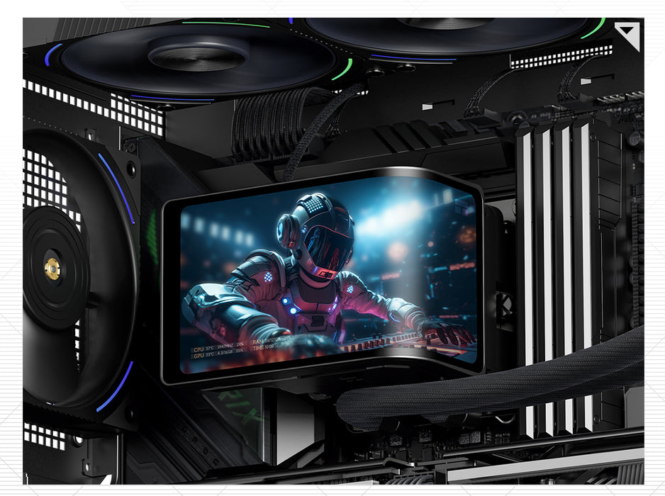 Thermalright Wonder Vision 360 Turbo ARGB Black OLED AIO Liquid Cooler