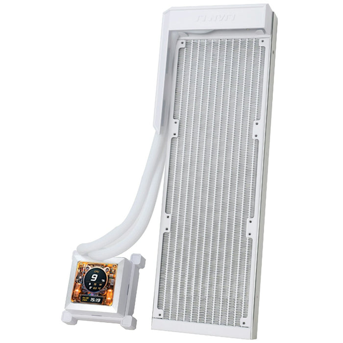 Lian Li HydroShift LCD 360 White Fanless 360mm AIO Liquid Cooler