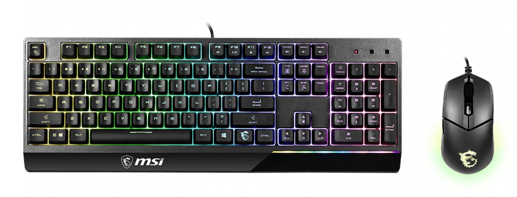 MSI VIGOR GK30 COMBO Black Gaming Keyboard + Mouse Bundle
