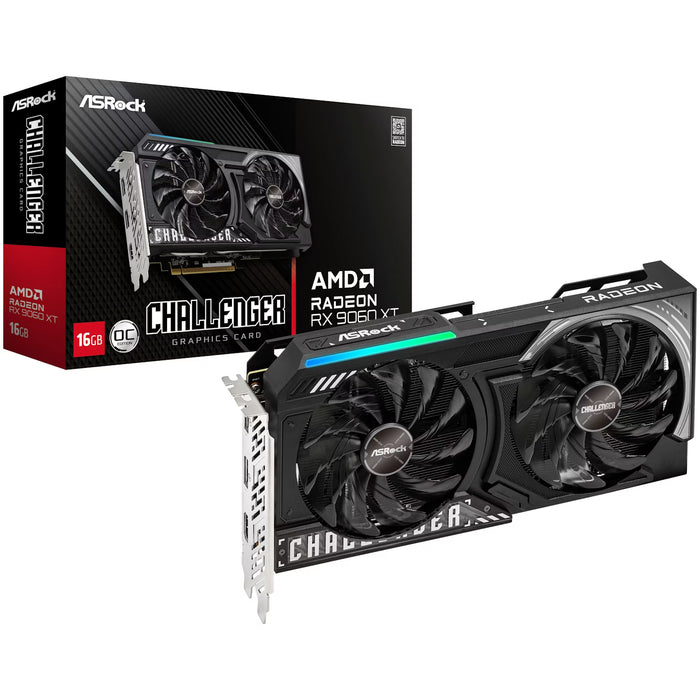 ASRock RX 9060 XT Challenger 16GB Graphics Card