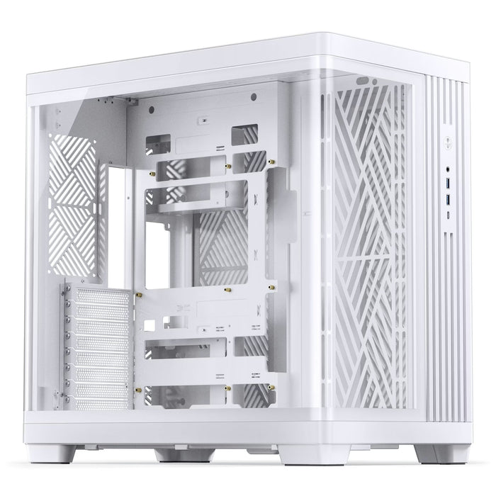 Jonsbo TK-4 White ATX Glass Case