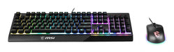 MSI VIGOR GK30 COMBO Black Gaming Keyboard + Mouse Bundle