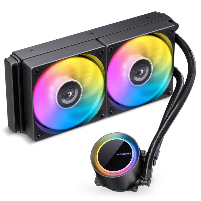 Jonsbo TG-240 ARGB Black All In One CPU Cooler
