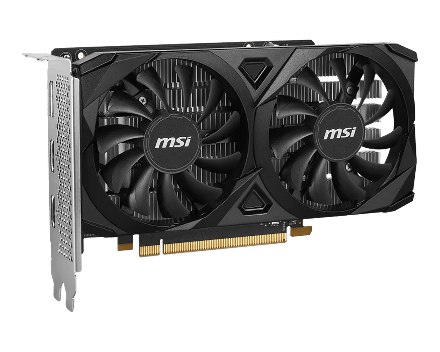 6GB MSI RTX 3050 Ventus 2X 6G E OC Graphics Card