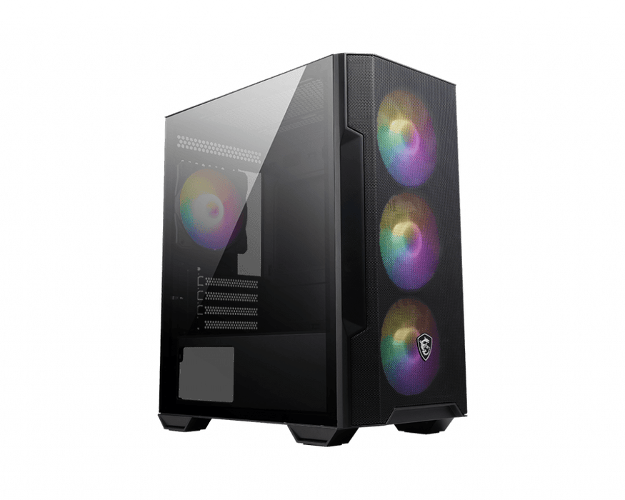 MSI MAG FORGE M100R A-RGB mATX Case Black