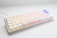 Ducky One 3 Mini Pure White UK ISO RGB Cherry MX Red