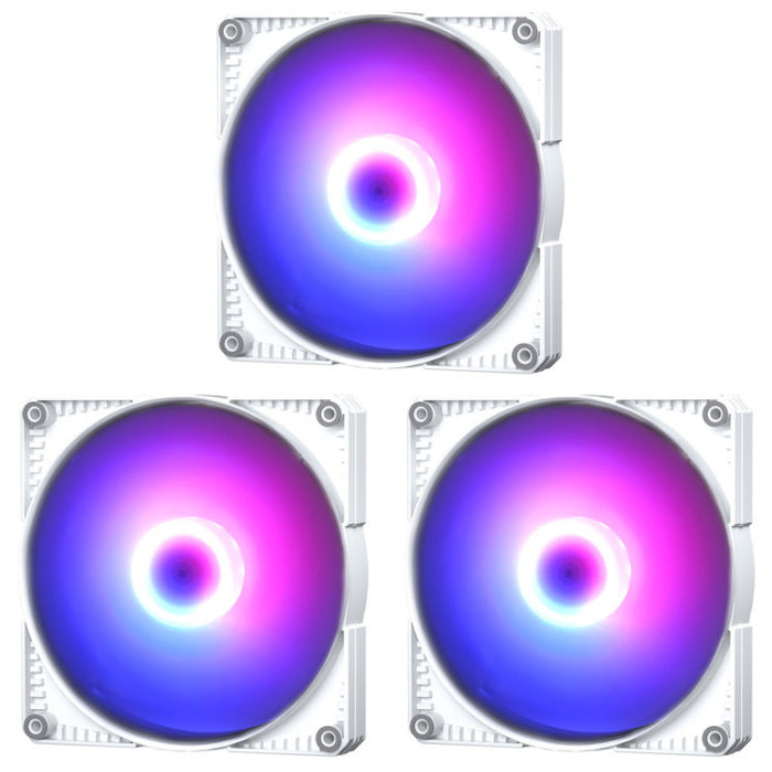 Phanteks SK140 White ARGB 140mm PWM Fan Triple Pack