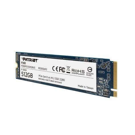 512GB PATRIOT P300 NVME M.2 SSD