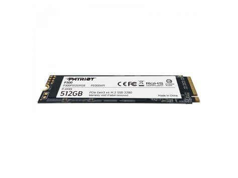 512GB PATRIOT P300 NVME M.2 SSD