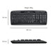Logitech MK330 Wireless Keyboard & Mouse Combo