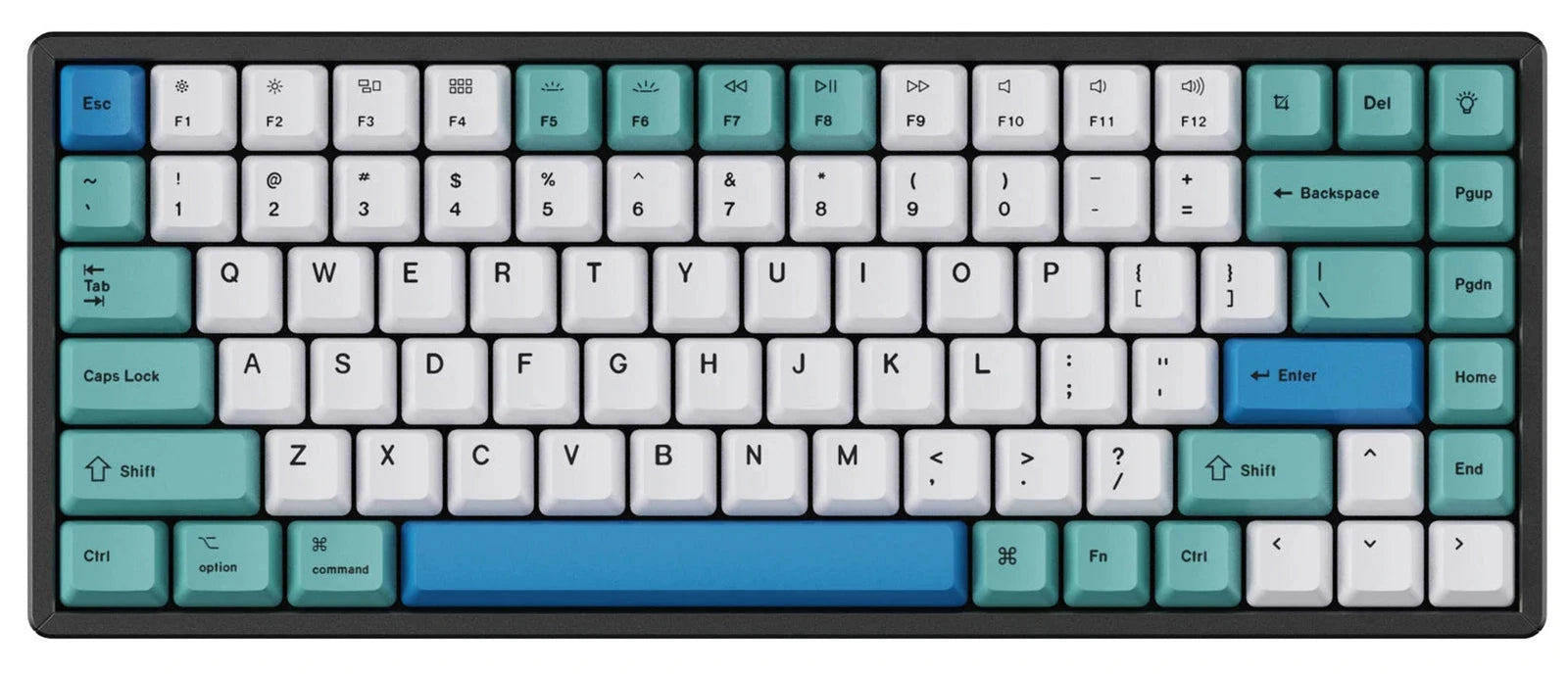 Keychron Q1 & K2 Iceburg OEM ANSI Dye-Sub PBT Keycap Set