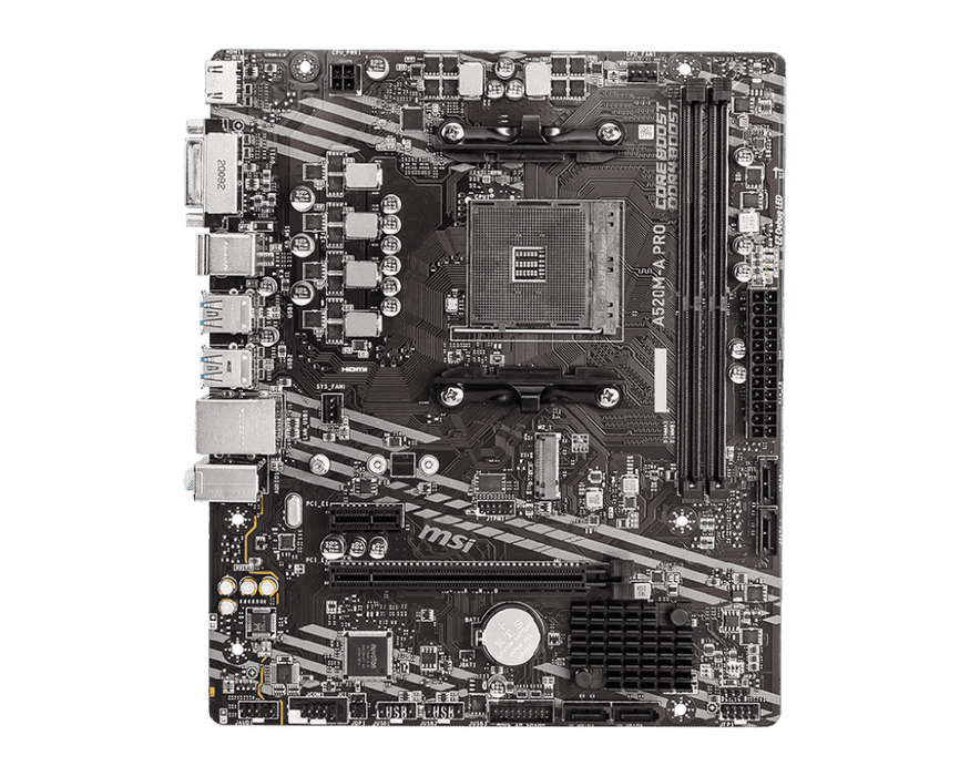 MSI A520M-A PRO AM4 MOTHERBOARD